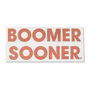  Oklahoma Sooners Decal Boomer Sooner