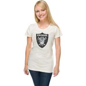   Reebok Oakland Raiders Womens Sketchy Logo T Shirt