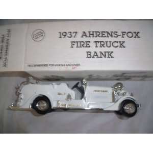   Ertl 1937 Ahrens Fox Fire Truck Long Island Fire Dept. Toys & Games