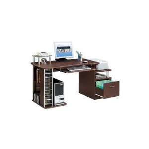  TECHNI MOBILI Winchester Wood Computer Work Station in 