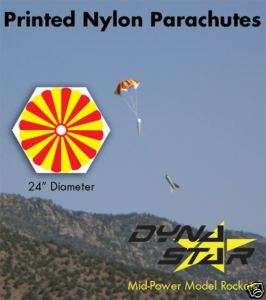 Dyna Star Huge 24 RipStop Nylon Parachute  
