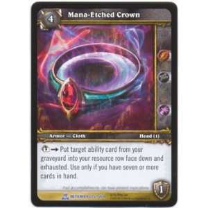  Mana Etched Crown RARE #225   World of Warcraft TCG 