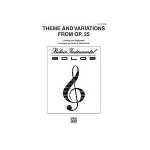  Theme and Variations, Op. 25