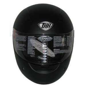   THH TS 38 Flat Black Full Face Helmet Dot Approved