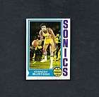 1974 75 topps 173 kennedy mcintosh supersonics exmt+  