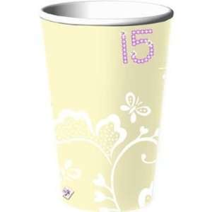  Mis Quince 16 Oz Cups Tazas Quinceanera (18 Count) Toys 