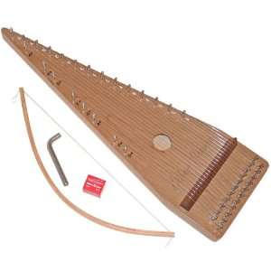    Zither Heaven 22 String Cherry Bowed Psaltery 