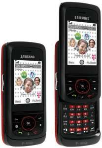   Blast SGH T729 Unlocked Cell Phone Red t729 899794004833  