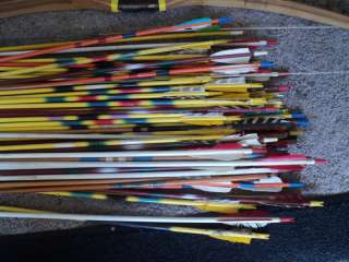 selling my bows and arrows in great condition theres 3 ben pearson 