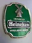 H4 HEINEKEN BEER SIGN LAGER MIRROR BREWERY BAR TAVERN IMPORTED HOLLAND 
