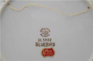 Lefton China Bluebird Hand Painted Plate #SL 5882  