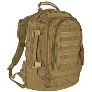 COYOTE BROWN TACTICAL DUTY BACKPACK   MOLLE MODULAR Pack, 19.5 x 12 