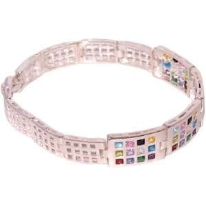  Bracelet made of Priestly Breastplates   Sterling Silver 