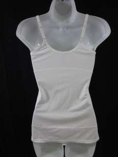 FLEXEES White Body Sleeveless Tank Top Shirt Sz M  