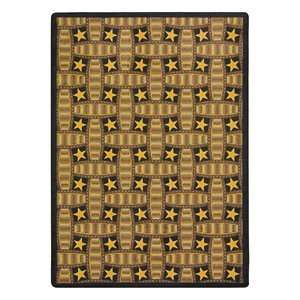 Joy Carpets Marquee Star© Chocolate   7 8 x 10 9 