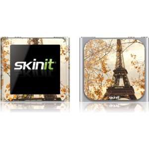  Paris Eiffel Tower Surrounded by Autumn Trees skin for iPod 