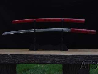 39.4 Hand Forged Rose Japanese Sword Shirasaya   
