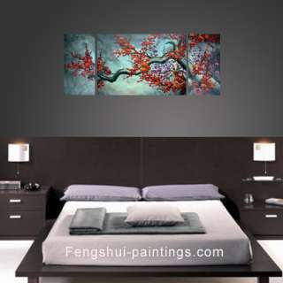Japanese Cherry Blossom Painting Abstract Art on canvas  