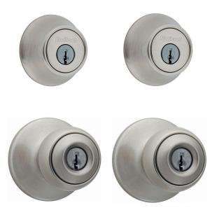  Kwikset 242P15CP Polo Single Cylinder Project Pack, Satin 