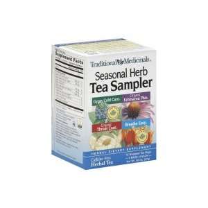 Traditional Medicinals Herbal Cold Season Sampler Tea 1 Box  