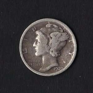  1920 Mercury Dime 