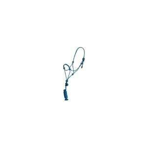  Mustang Rope Halter with Lead Black/Tan