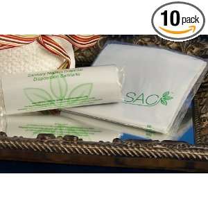  Tampon Disposal Bags   5 bag handipack   10 packs Health 