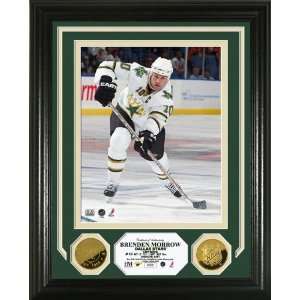  Brenden Morrow 24KT Gold Coin Photo Mint Sports 