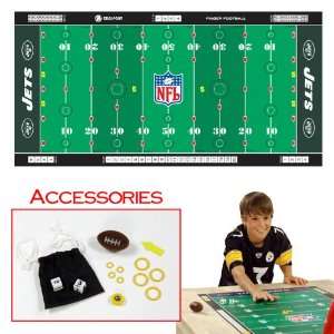  NFL Licensed Finger Football Game Mat   Jets Everything 