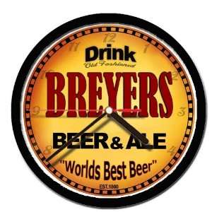  BREYERS beer and ale cerveza wall clock 