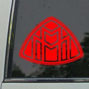  Maybach Red Decal Coupe Car Truck Bumper Window Red 