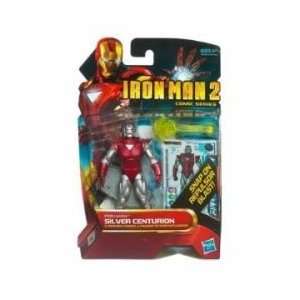   Iron Man 2 Comic Figures Series 03   Silver Centurion Iron Man Toys