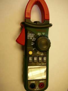 New Mastech MS2008A Mini Digital Clamp Meter Backlight Compare w 