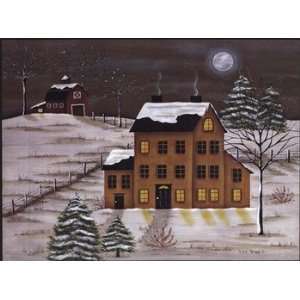    Winter Evening   Poster by Lisa Kennedy (16x12)