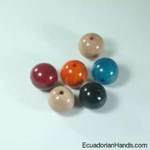  Pearls 20mm Tagua Bead Premium Arts, Crafts & Sewing