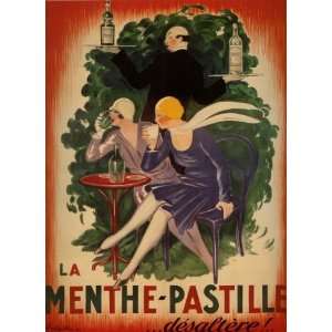  La Menthe   Pastille   Drink Poster