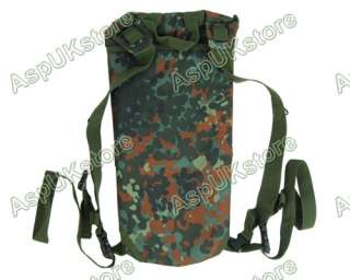 Flecktarn 3L Hydration Water Backpack Pouch Bag SystemA  