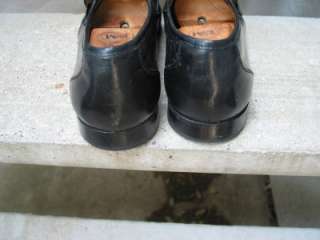 Bostonian Used Black Leather Dress Loafers 12  