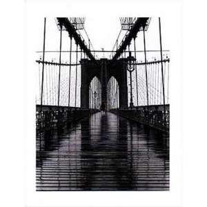 Brooklyn Bridge Finest LAMINATED Print Christopher Bliss 12x16  