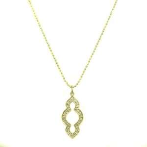 Sydney Evan Mini Moroccan Diamond Necklace Gold Jewelry  