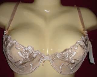 Womens Winlove NWT Lace Trimmed Padded Underwire Bra Size 38B  