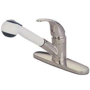 Kingston Brass KB6708LL Legacy Single Handle Pulll Out Kitchen Faucet 
