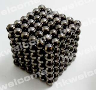 5mm 216 Black Magnetic Toy Sphere Magnets Puzzle Cube Magnet Balls 