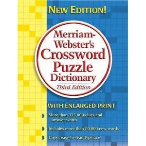    Merriam Websters Crossword Puzzle Dictionary  Author  Books