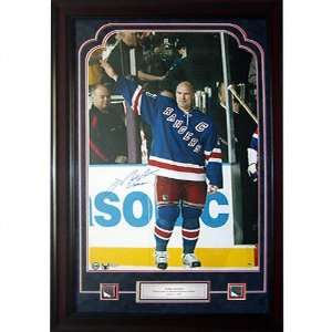  Mark Messier New York Rangers Salute Autographed Collage 