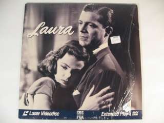 Laura (1944)   Laserdisc   Gene Tierney, Dana Andrews  