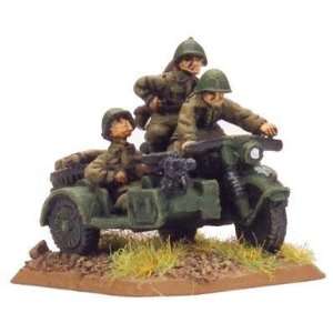  Soviet M 72 motorcycle & sidecar Toys & Games