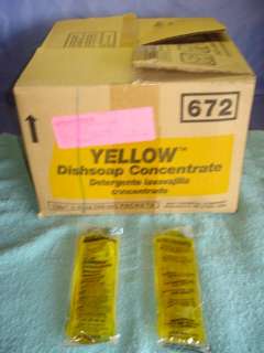 Kay Yellow Dishsoap Concentrate, 100 x 1.5oz. Packages  