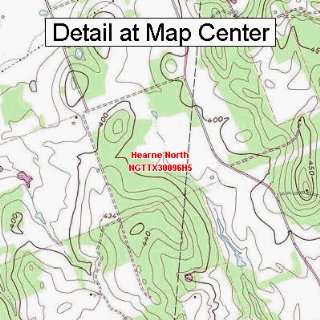   Map   Hearne North, Texas (Folded/Waterproof)