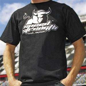  Speed and Strength Raging Bull T Shirt   Small/Black Automotive